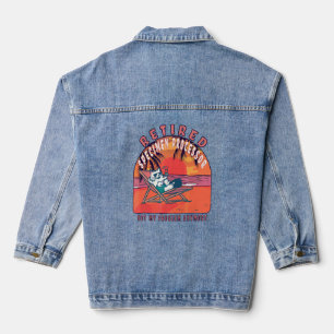 Retired Specimen Processor Vintage Retirement Denim Jacket
