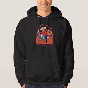 Retired Sprinkler Fitter  Vintage Retirement Hoodie