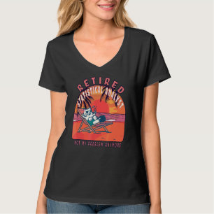 Retired Statistical Analyst  Vintage Retirement T-Shirt