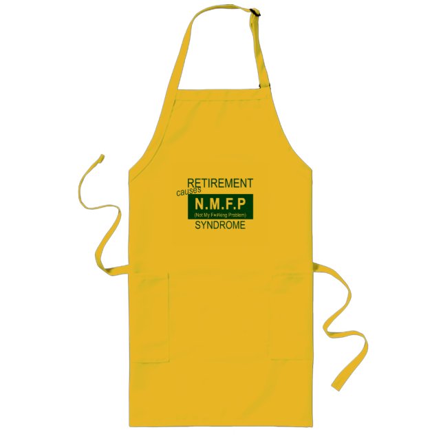 Retired Syndrome Long Apron (Front)