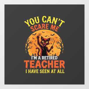 Retired Teacher Halloween Pumpkin Cat Design_1