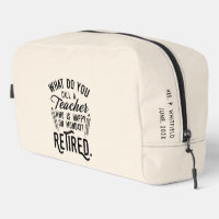 Retired Teacher Head of School Retirement Custom