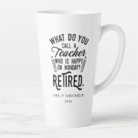 Retired Teacher Head of School Retirement Custom