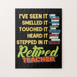 Retired Teacher Jigsaw Puzzle