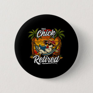 Retired Teacher Mum Wife Grandma Funny Teacher 6 Cm Round Badge