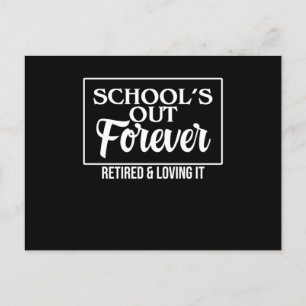 Retired Teacher Teach School Teaching Student Grap Postcard