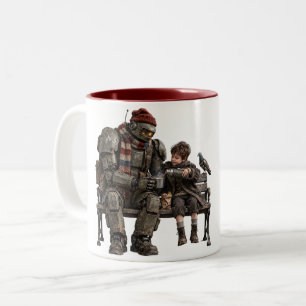 Retired Together Two-Tone Coffee Mug