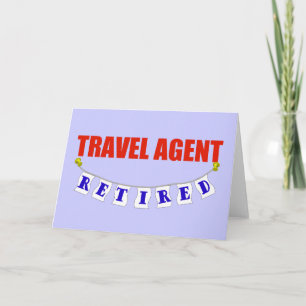 Retired Travel Agent Card