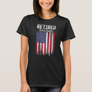 Retired Truck Driver Trucker Retirement 2 T-Shirt