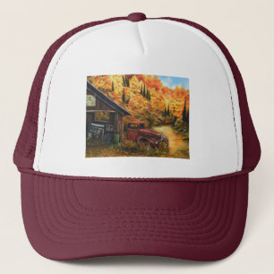 Retired Truck Trucker Hat
