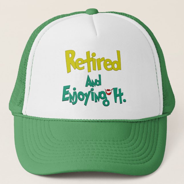 Retired Trucker Hat (Front)