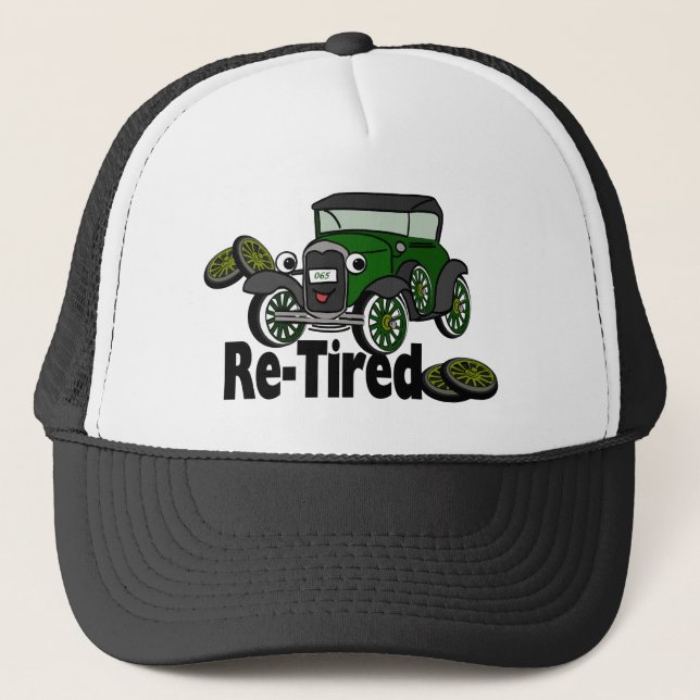 ReTired Trucker Hat (Front)