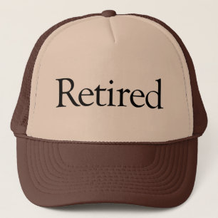 Retired Trucker Hat