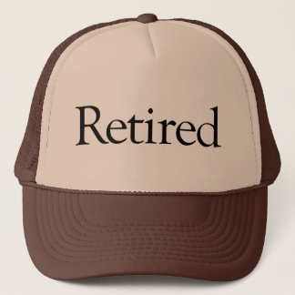 Retired Trucker Hat