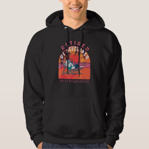 Retired Ui Developer Vintage Retirement Hoodie