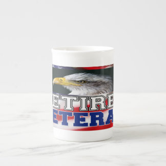 Retired Veteran Bone China Mug