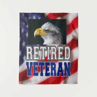 Retired Veteran Tapestry