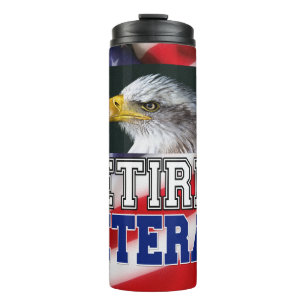 Retired Veteran Thermal Tumbler