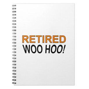Retired Woo Hoo Spiral Notebook