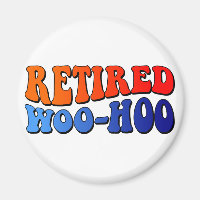 Retired Woo Hoo Vintage Groovy Text