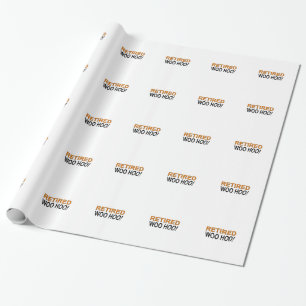 Retired Woo Hoo Wrapping Paper
