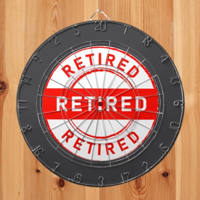 Retiree Fun! Retirement gift Dartboard (Creator Uploaded)