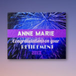 Retiree Gift! Custom Retirement Puzzle<br><div class="desc">Fun gift for the new retiree and puzzle fanatic</div>