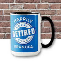 Retiree Gift! Retired Grandpa Gift Mug