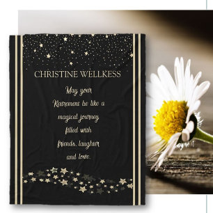 Retiree gift! Unique Retirement blanket