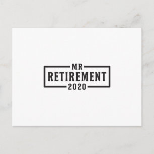 Retirement 2020 Retire Retired Grandpa Gift Idea Postcard