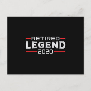 Retirement 2020 Retired Grandpa Retire Funny Gift Postcard