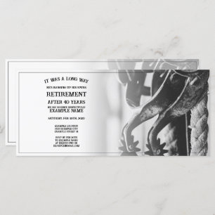 Retirement announcement with old spurs