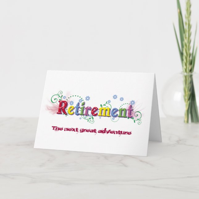 Retirement Bliss Card (Front)