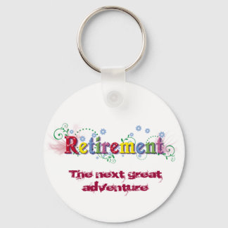 Retirement Bliss Key Ring