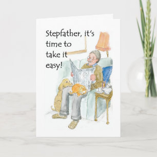 Retirement Card for a Stepfather