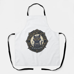 Retirement Cat Cat Dad Gift Idea - Retirement Cat  Apron