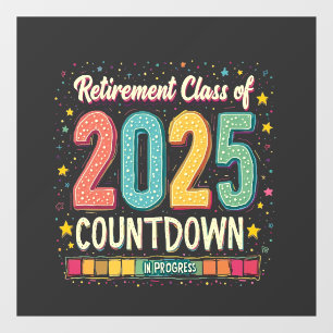 Retirement Class of 2025 in Process Graduation