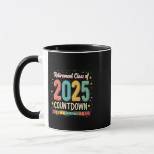 Retirement Class of 2025 in Process Graduation Mug