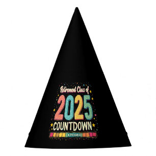 Retirement Class of 2025 in Process Graduation Party Hat