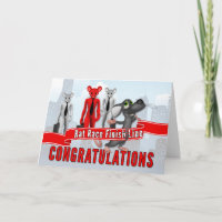 Retirement Congratulations Funny Rat Race Theme
