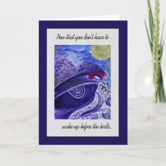 Retirement Congratulations Note Card