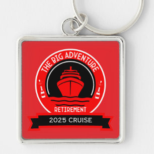 RETIREMENT CRUISE KEY RING