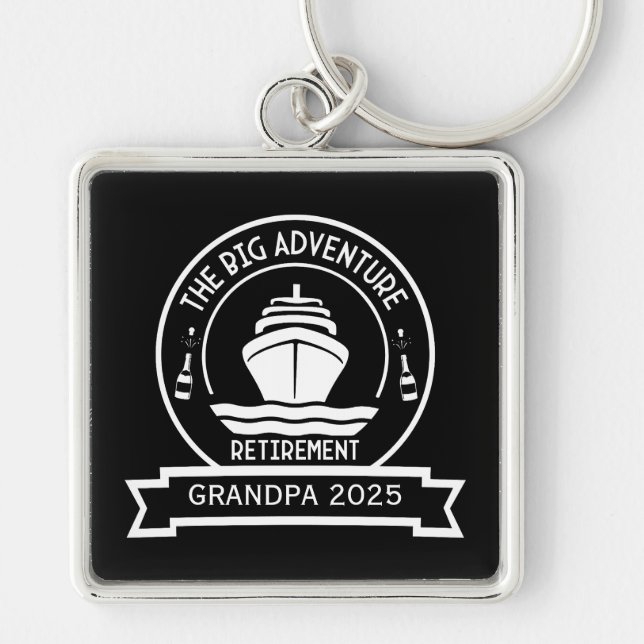 RETIREMENT CRUISE KEY RING (Front)