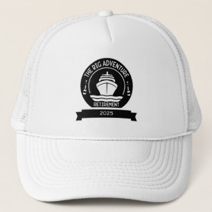 RETIREMENT CRUISE TRUCKER HAT