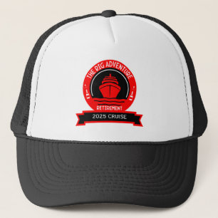 RETIREMENT CRUISE TRUCKER HAT
