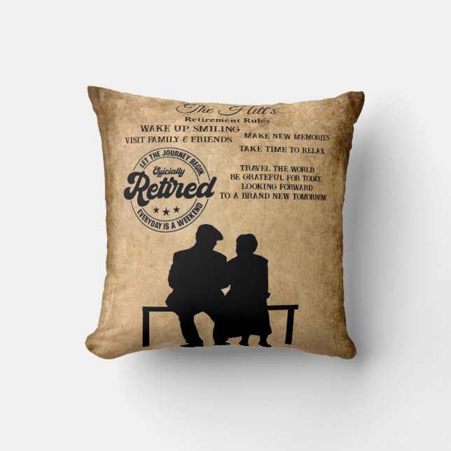 Retirement Cushion (Front)