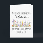 Retirement design for Women – Funny Inspirational Card<br><div class="desc">A Thoughtful Gift for Every Remarkable Woman: Whether she’s your coworker, mum, grandma, boss, or best friend, this retirement mug delivers a heartfelt and humourous message she’ll cherish. Its meaningful quote and floral design make it one of the most appreciated retirement mugs for women. Versatile Everyday Use: Crafted for daily...</div>