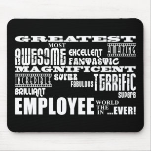 Retirement Employees Greatest Employee World Ever Mouse Pad