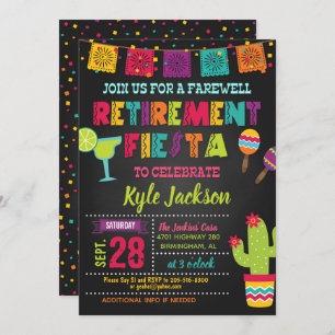 Retirement Fiesta Invitation