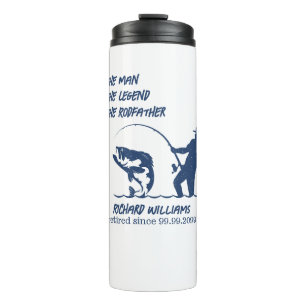 Retirement Fishing the Rodfather Big Fish  Thermal Tumbler
